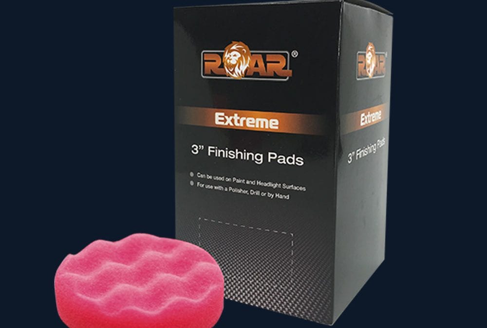 3” Red Finishing Foam RA904